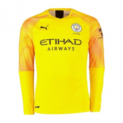 Детская футболка голкипера Манчестер Сити 2019 2020 Резервная